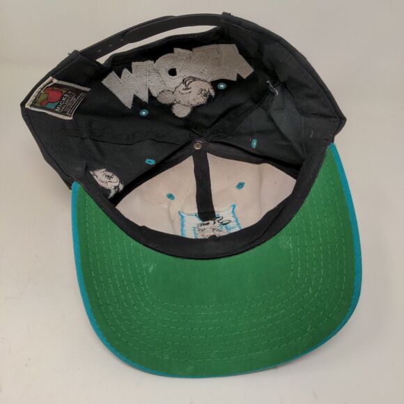 Mickey Unlimited Men's Snapback Hat Blue Black Adjustable Embroidered Logo - Picture 9 of 10